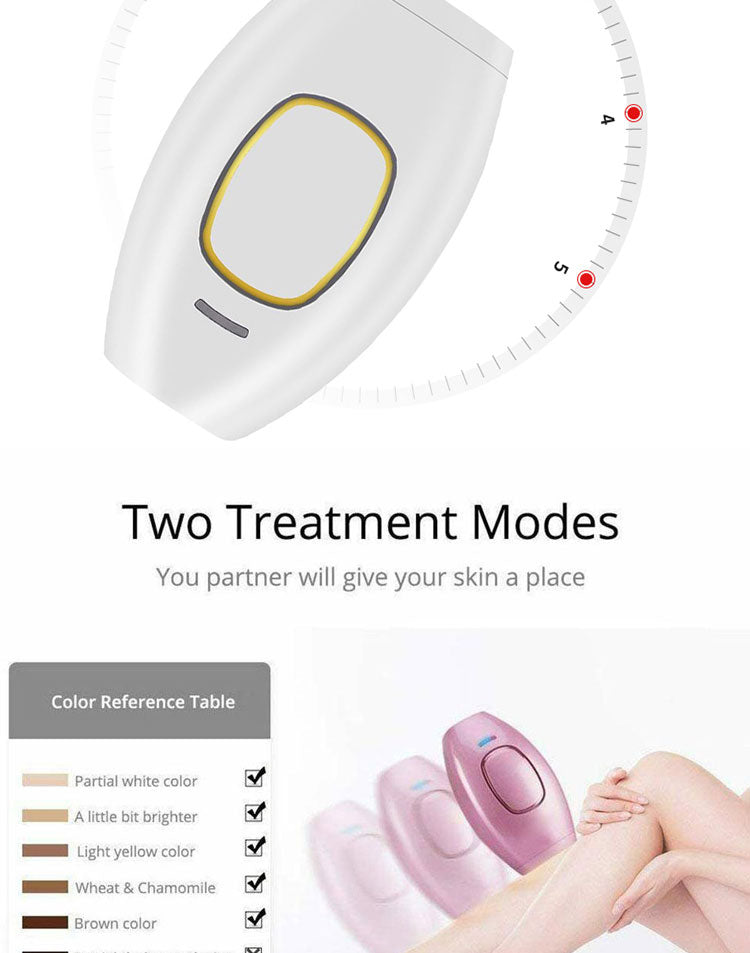 Bikini IPL 500,000 Flash Depilator Pulses Permanent Laser Epilator Painless Hair Removal Machine CX-881