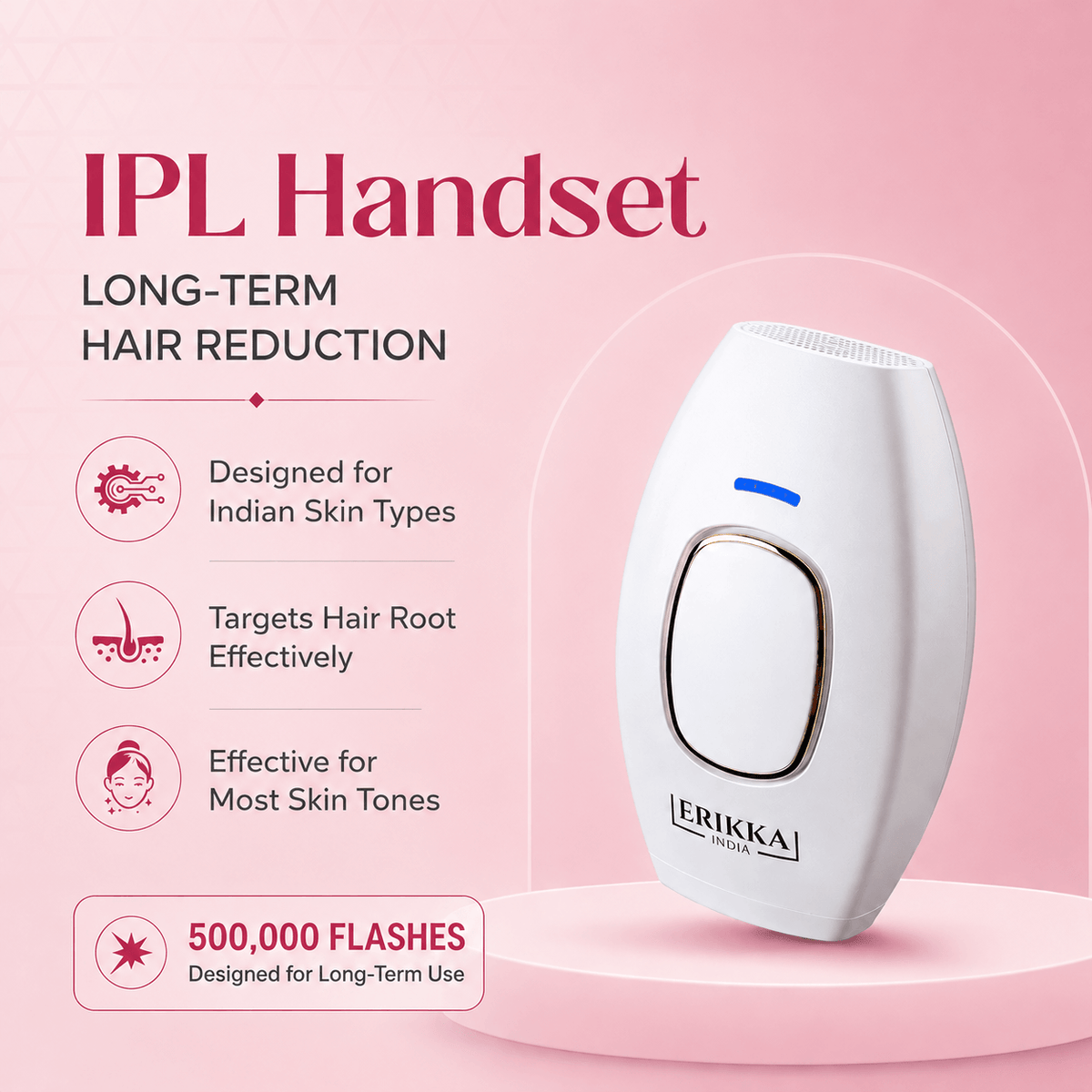 Ovelix SilkGlow™ IPL Hair Remover