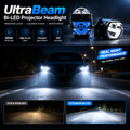 UltraBeam Bi-LED Projector Headlights – Pack of 2