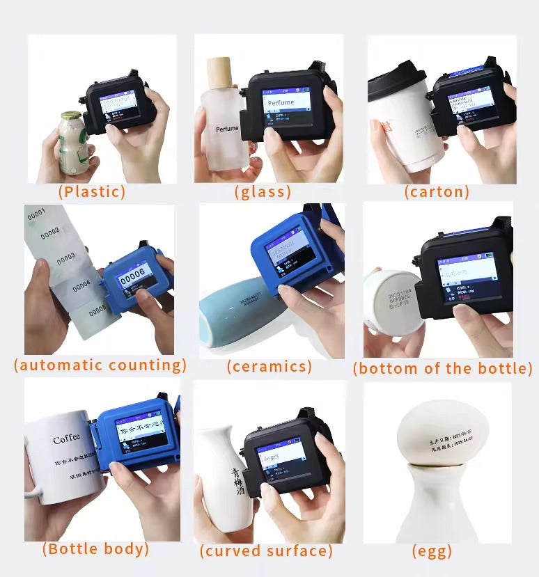 QuickMark Handheld Inkjet Mini Printer