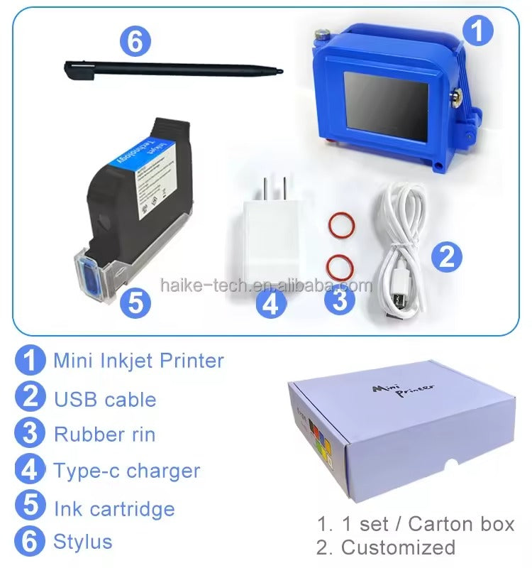 QuickMark Handheld Inkjet Mini Printer